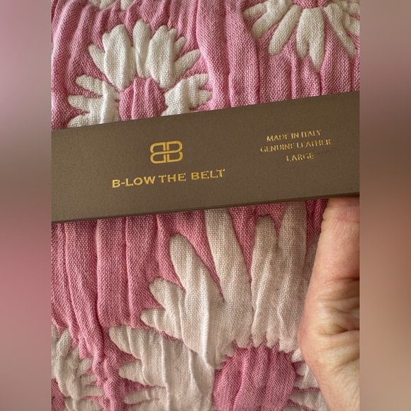 B-Low Milla Belt Soft Brown Suede Leather Belt with Gold Buckle - Picture 8 of 9